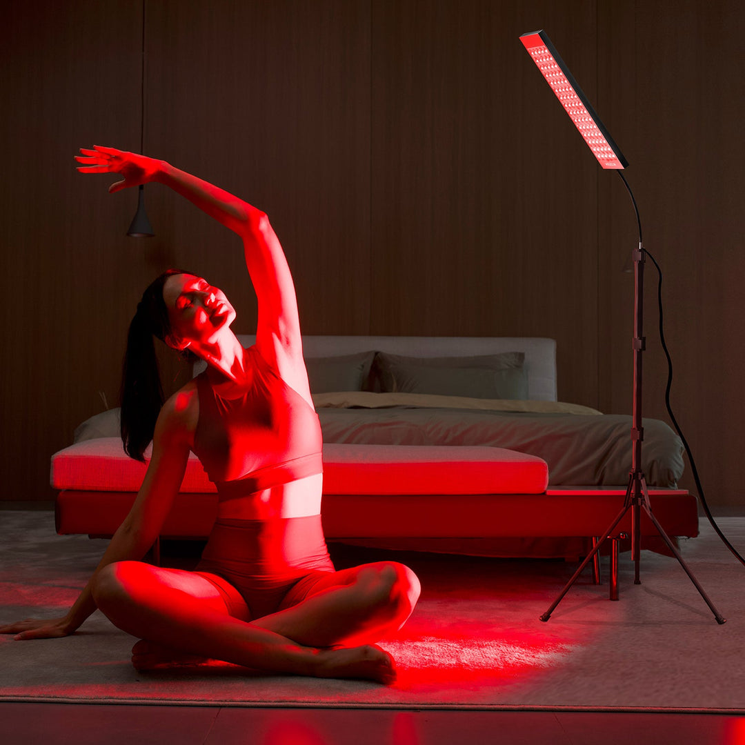Red and Infrared Light Therapy Lamp