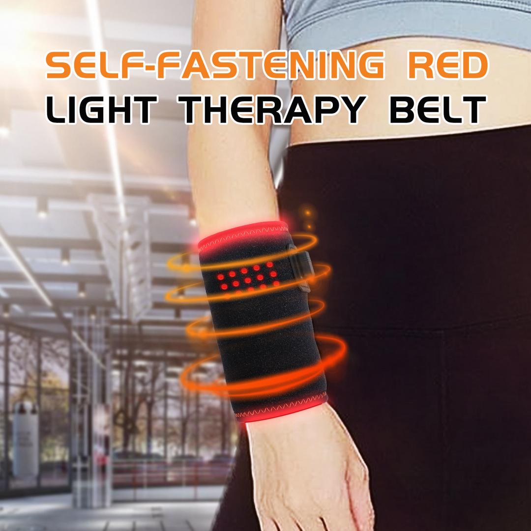 Self-fastening Red Light Therapy for Waist