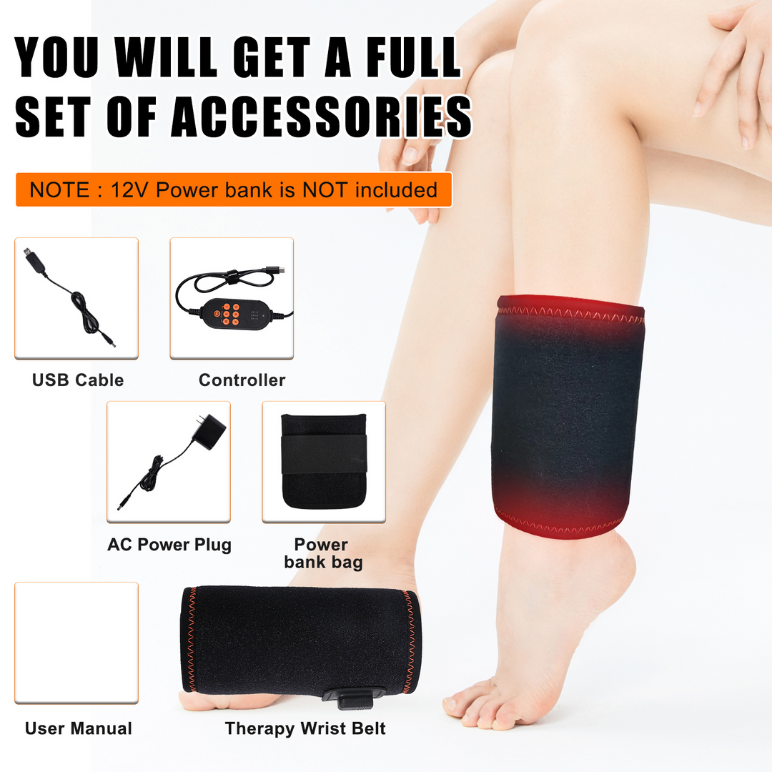 Self-fastening Red Light Therapy for Waist
